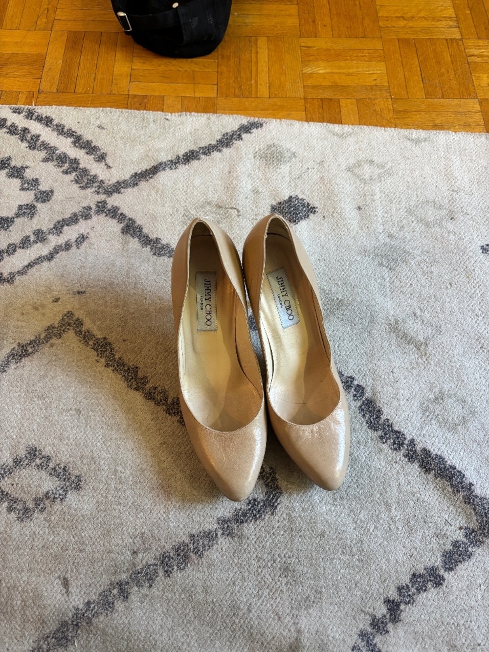 Jimmy Choo beige /tan heels * accepting offers